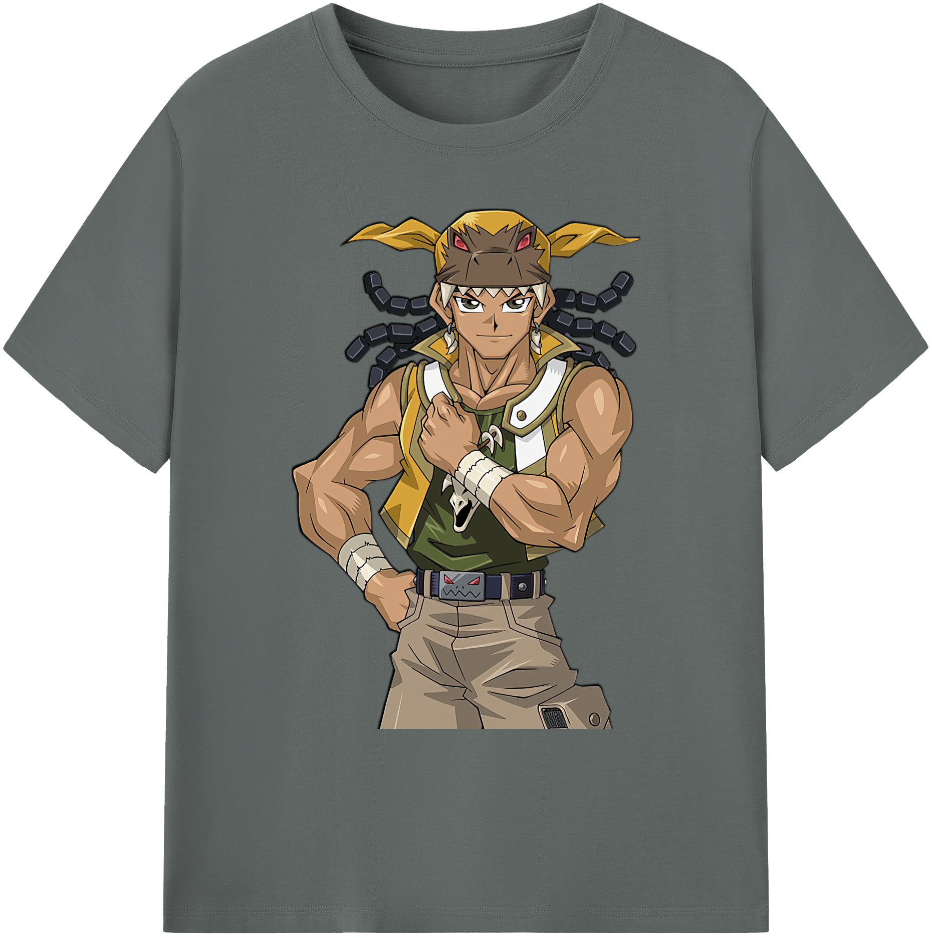 （画像用） 遊☆戯☆王 Yu-Gi-Oh! 綿100％ メンズ半袖Tシャツ｜肌触りやわらか＆通気性